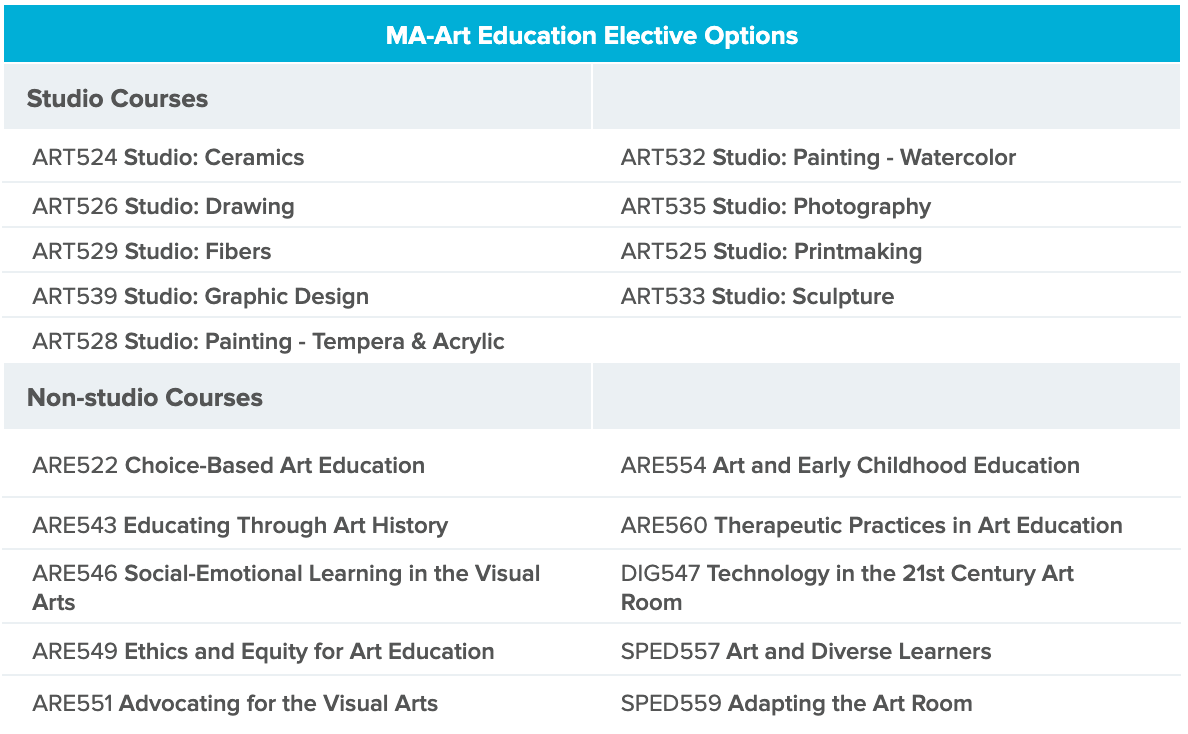 Elective (500Level) Courses